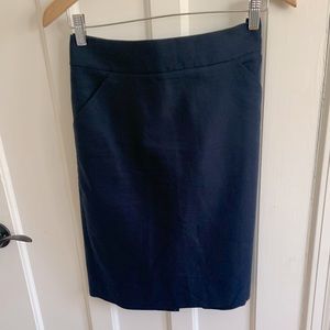 J Crew Factory Cotton Pencil Skirt
